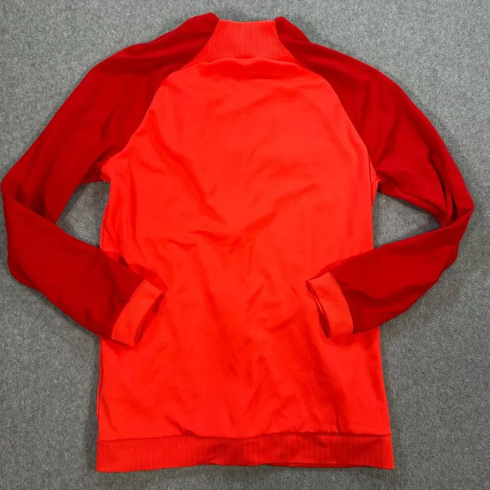 Nike Dri-Fit Alabama FC Soccer Warm Up Track Jacket Kids Large Orange Red Zip Up